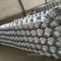 Filo in acciaio zincato a filo di ferro in metallo GI